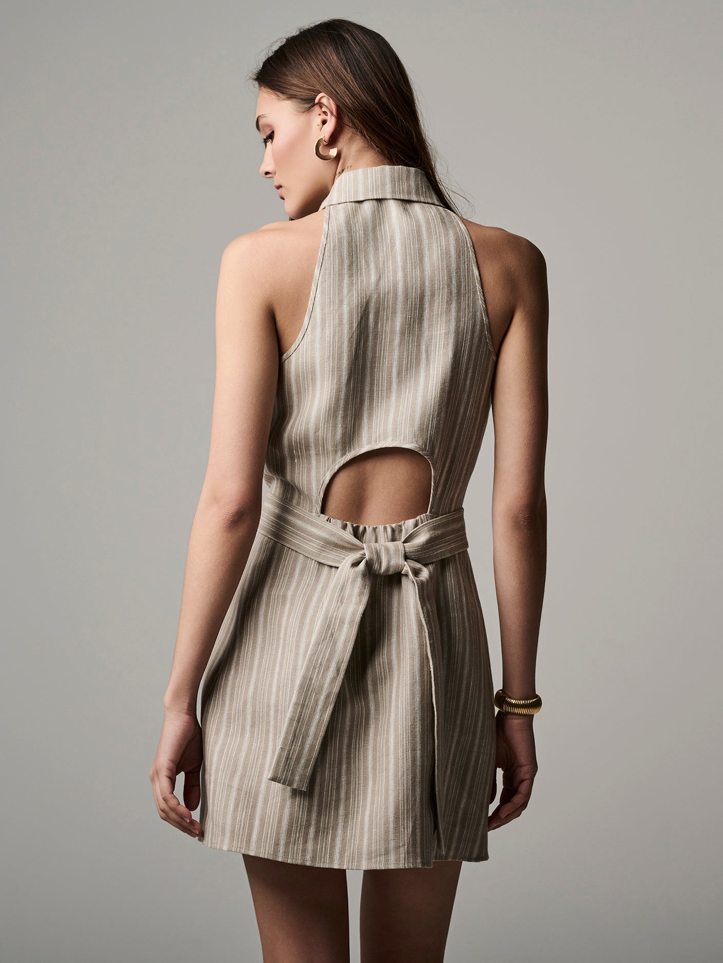 DOMINO MIDI DRESS