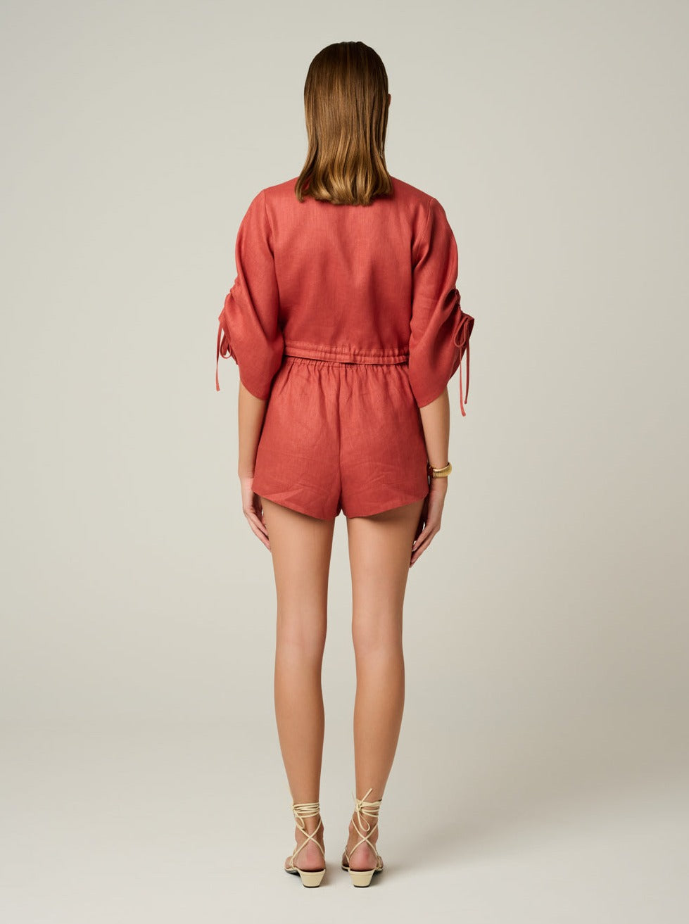 EVA TOP IN LINEN