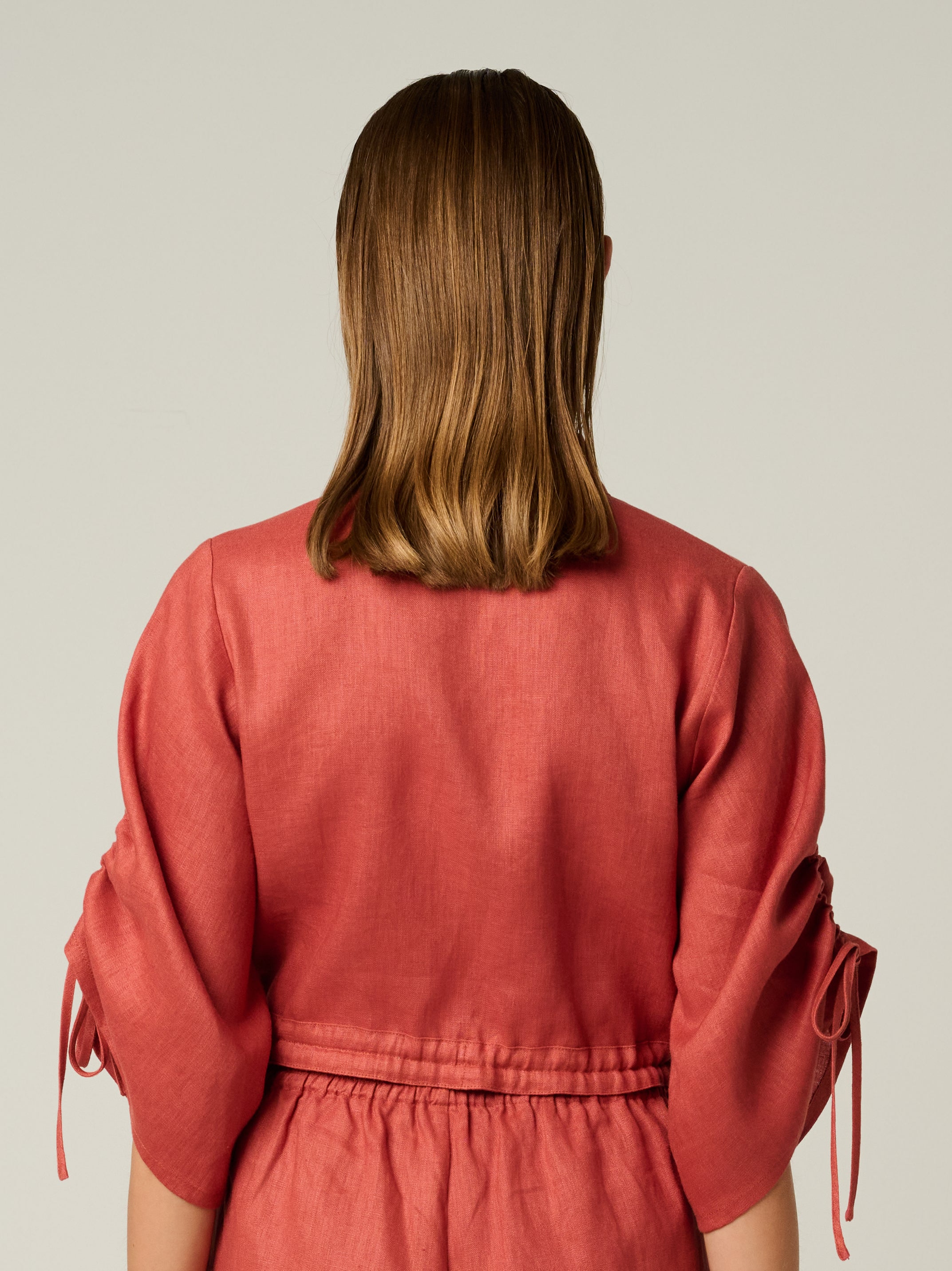 EVA TOP IN LINEN