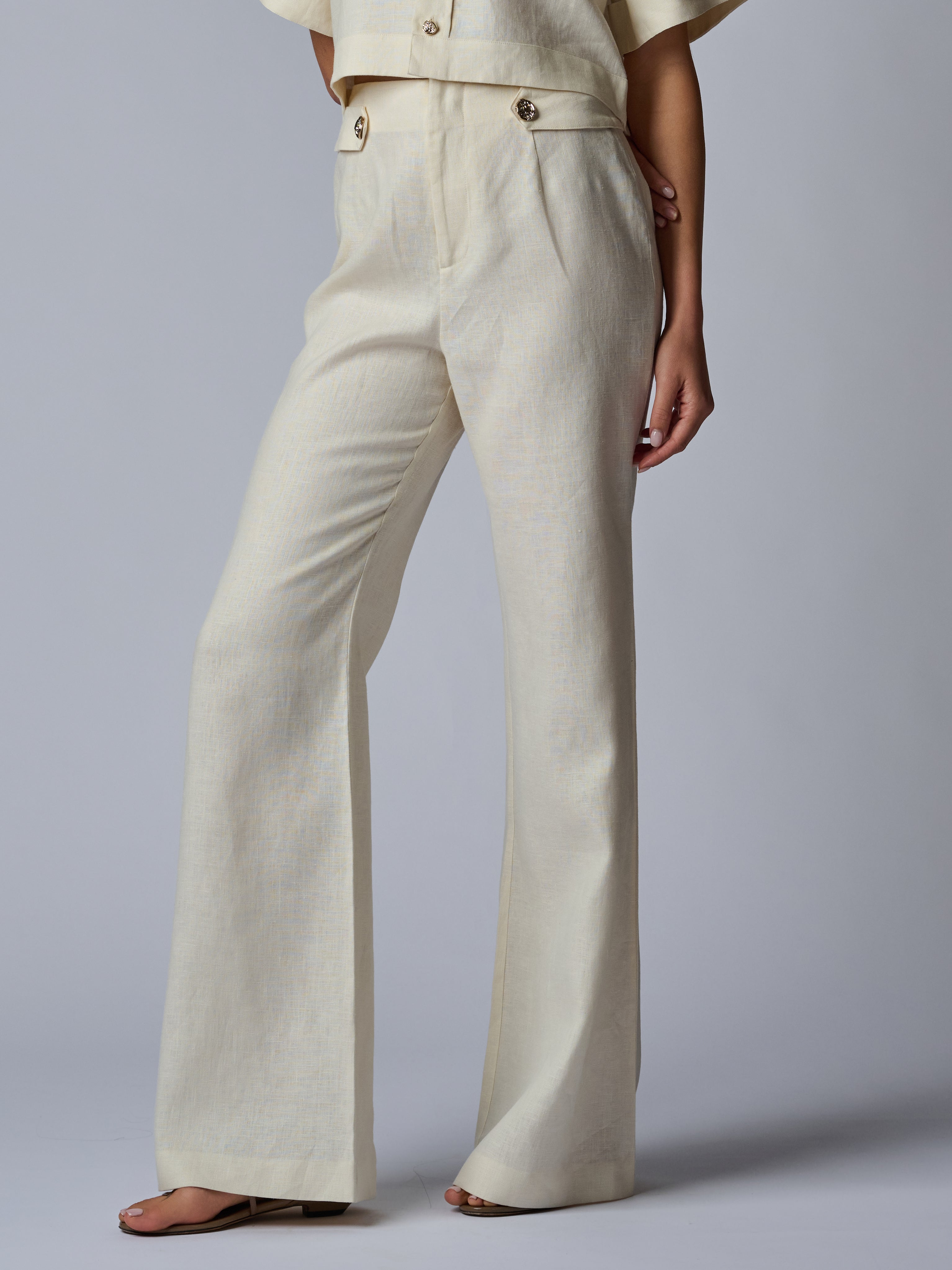 CARLIN PANT - IVORY