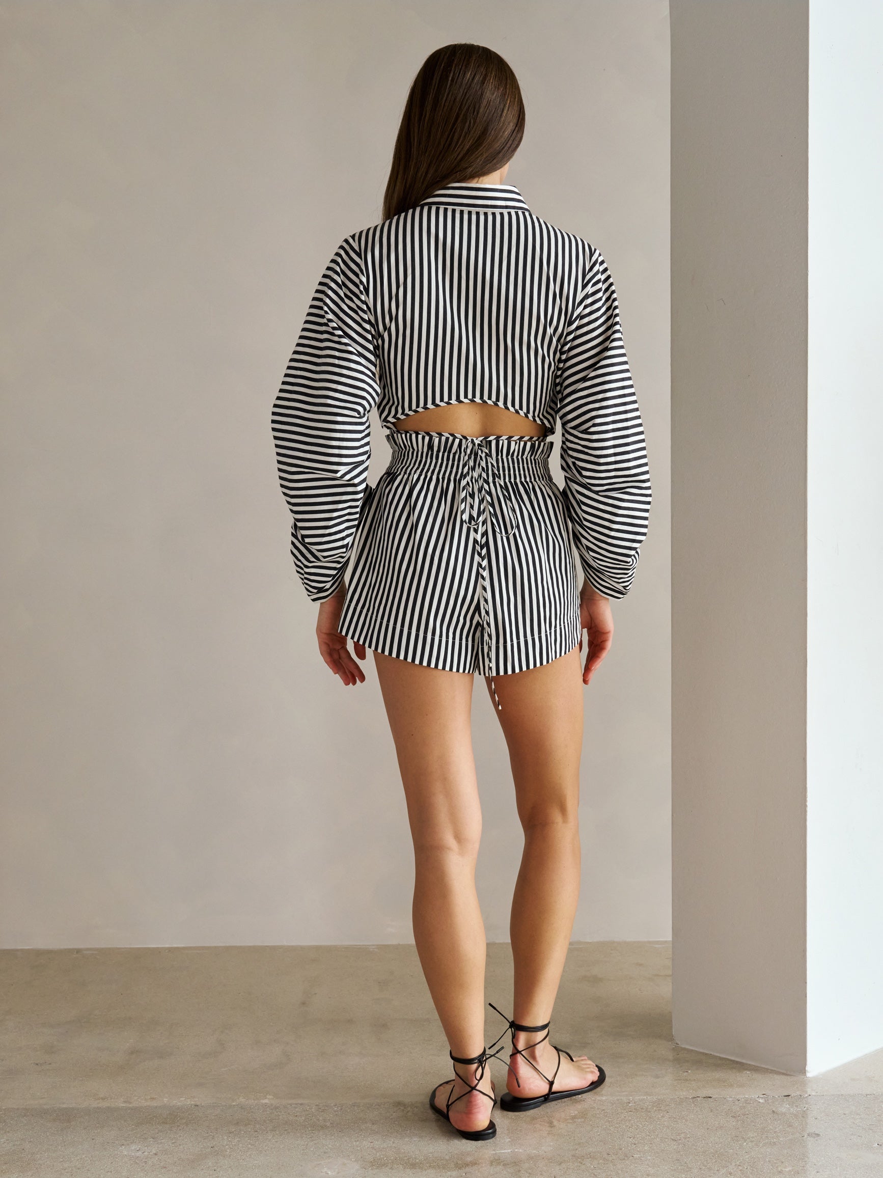 MIRA SHORT IN POPLIN