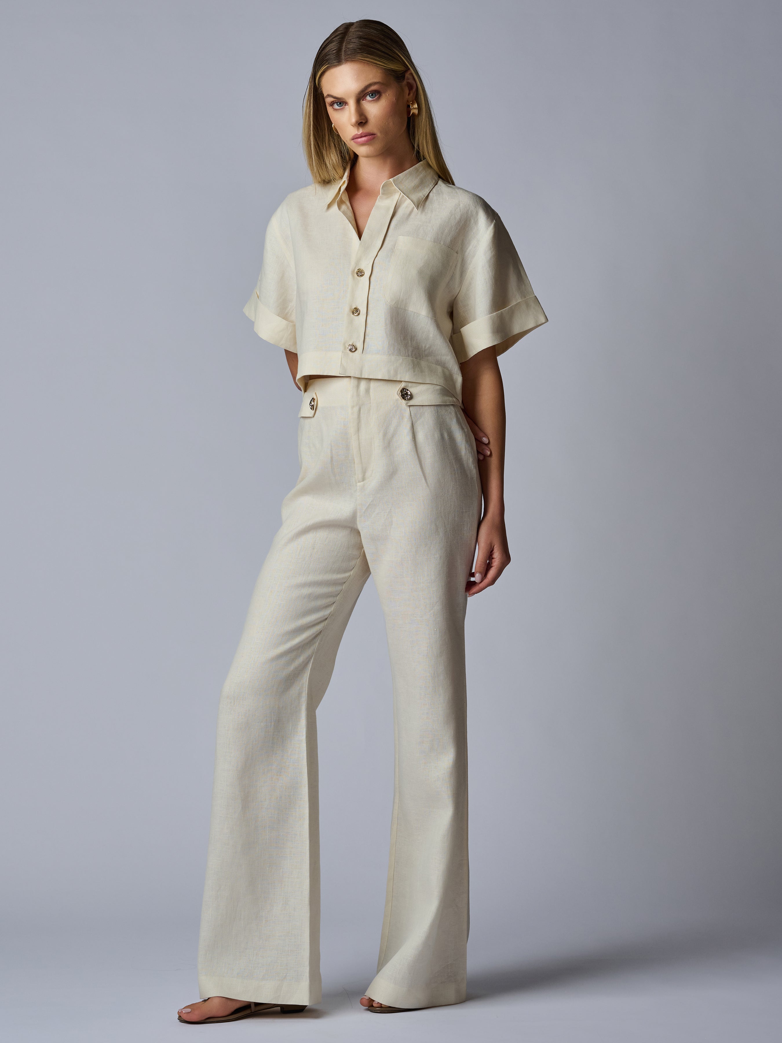 ELLISON TOP - IVORY