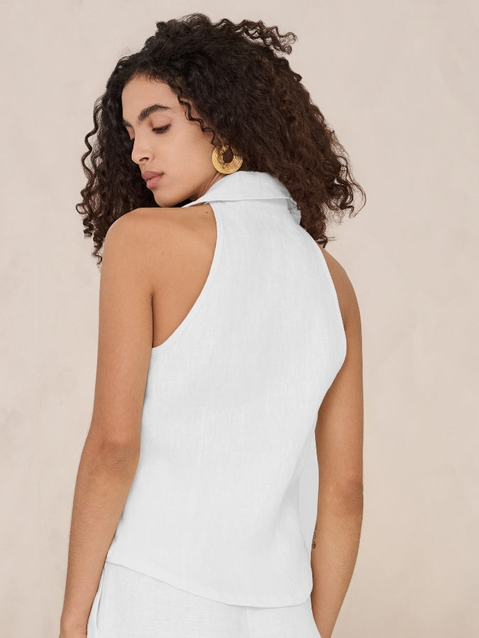 SLOAN LINEN VEST