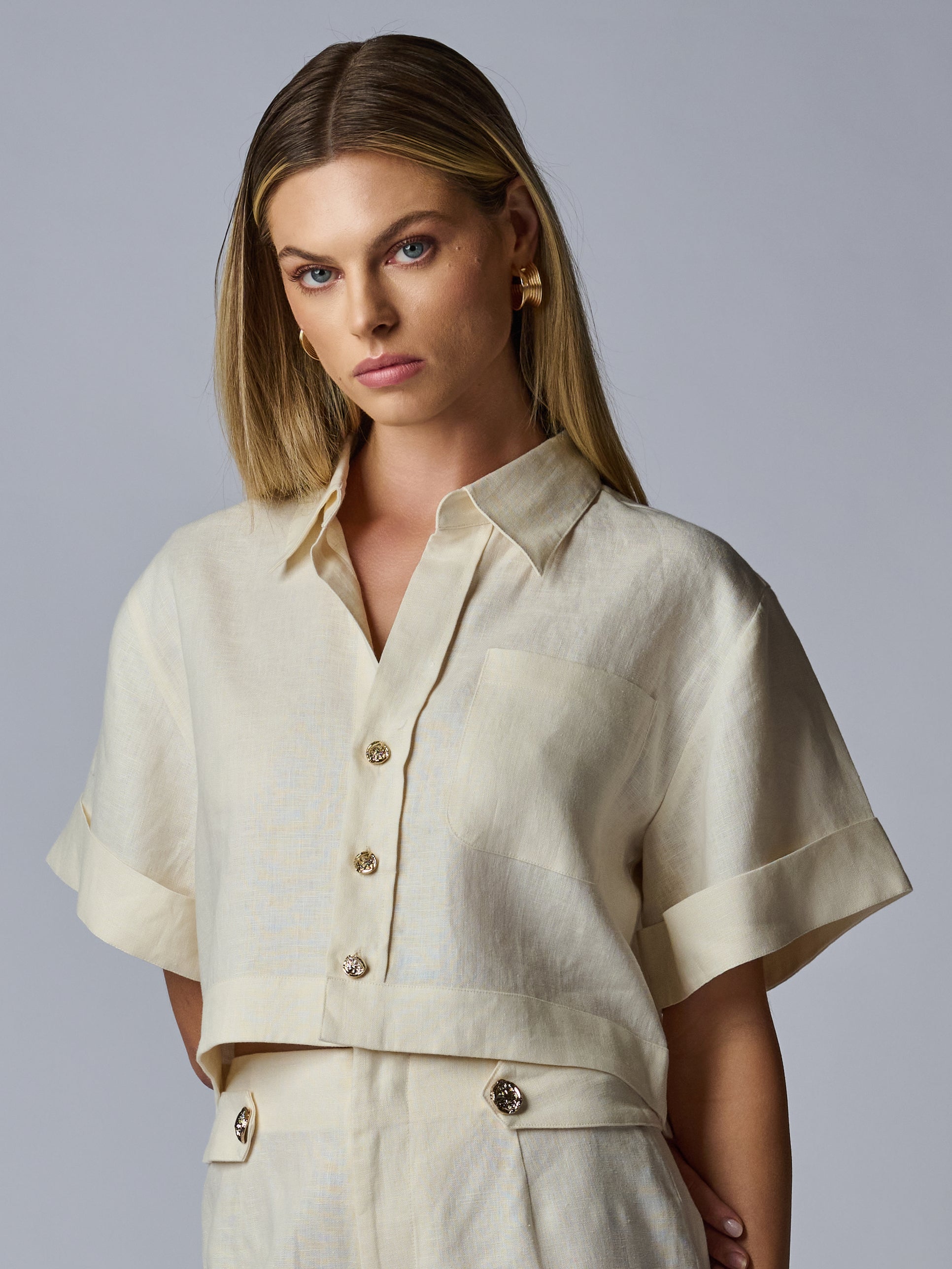 ELLISON TOP - IVORY