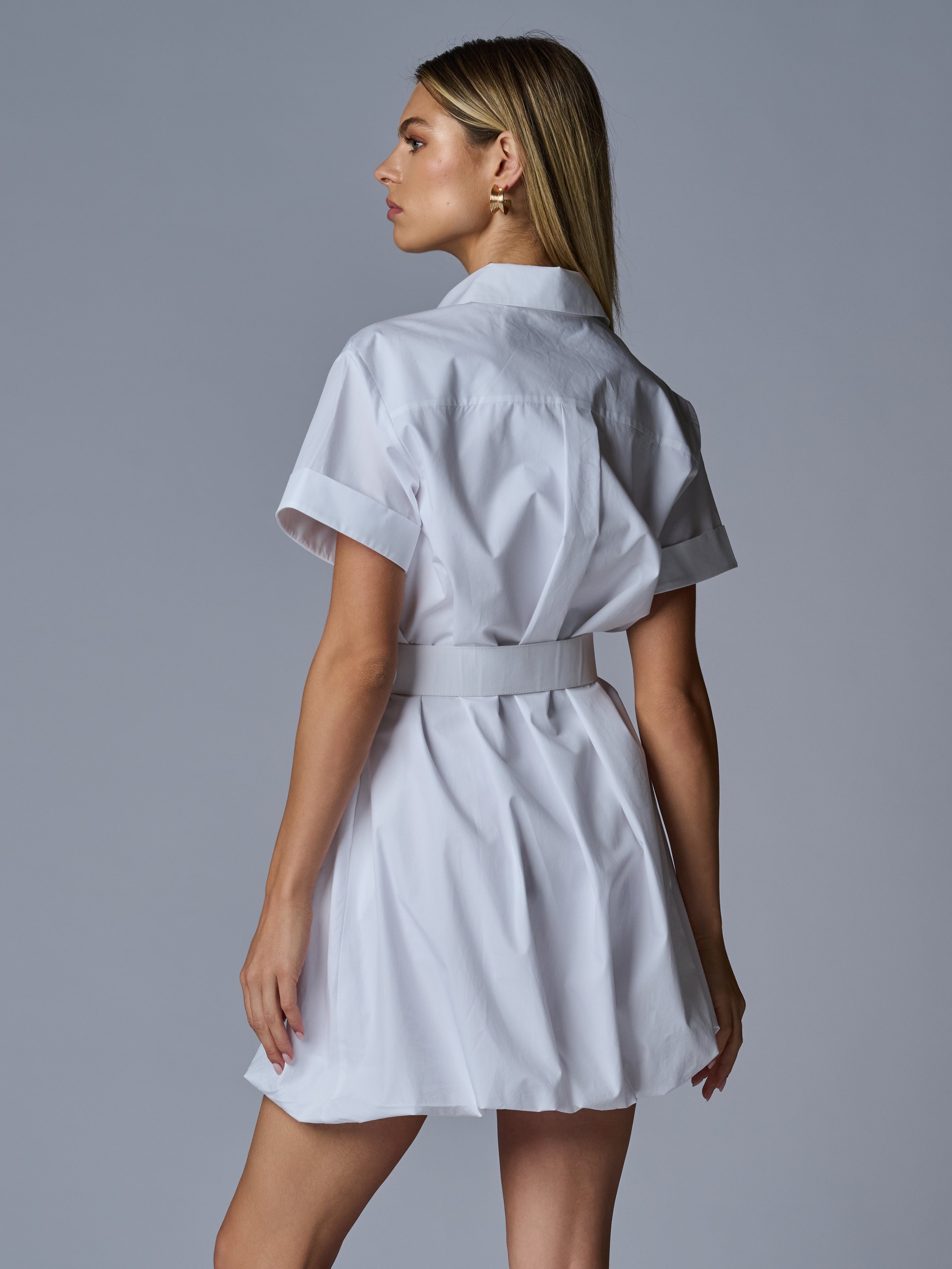 HARLOW DRESS - WHITE
