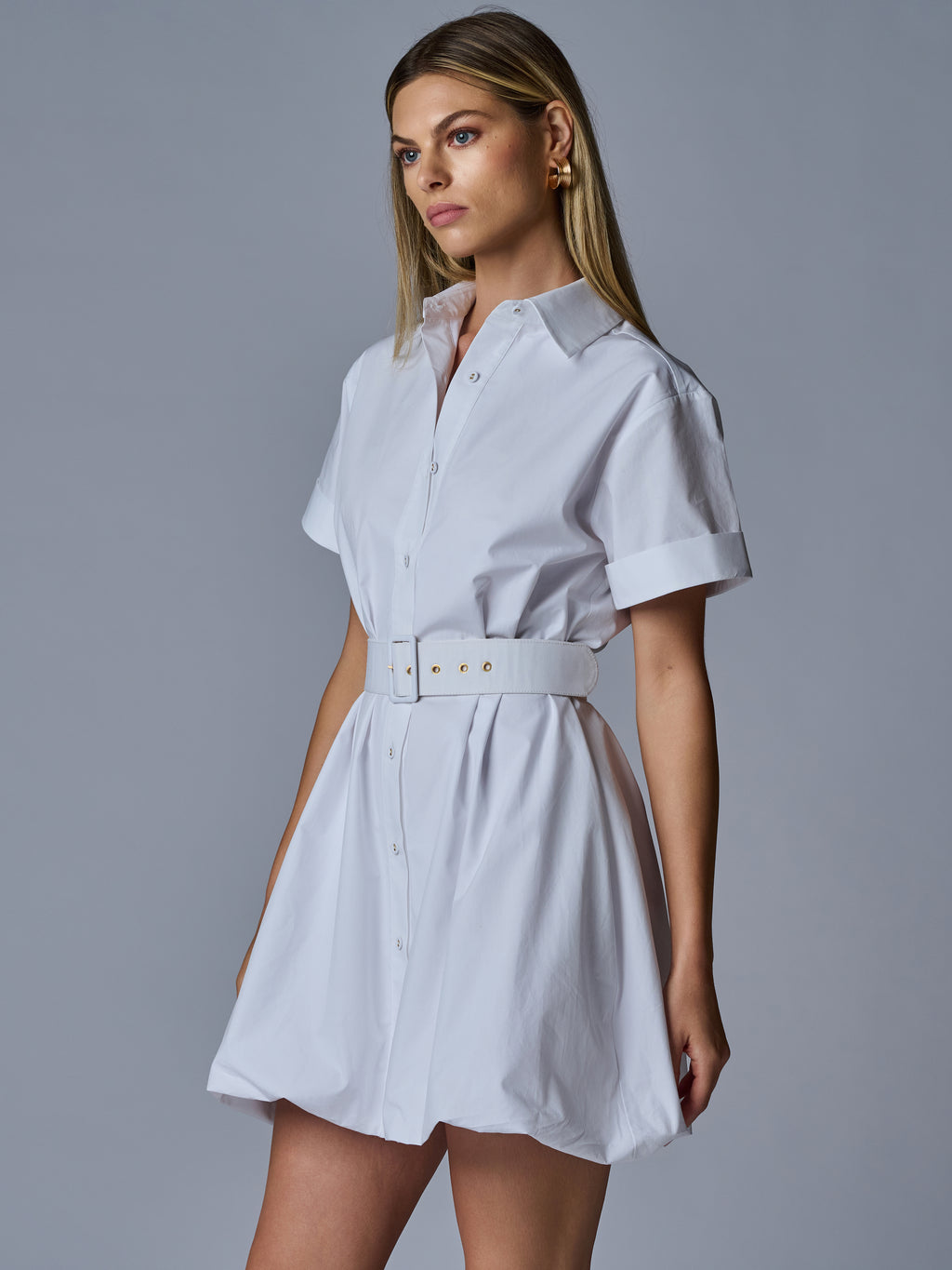 HARLOW DRESS - WHITE