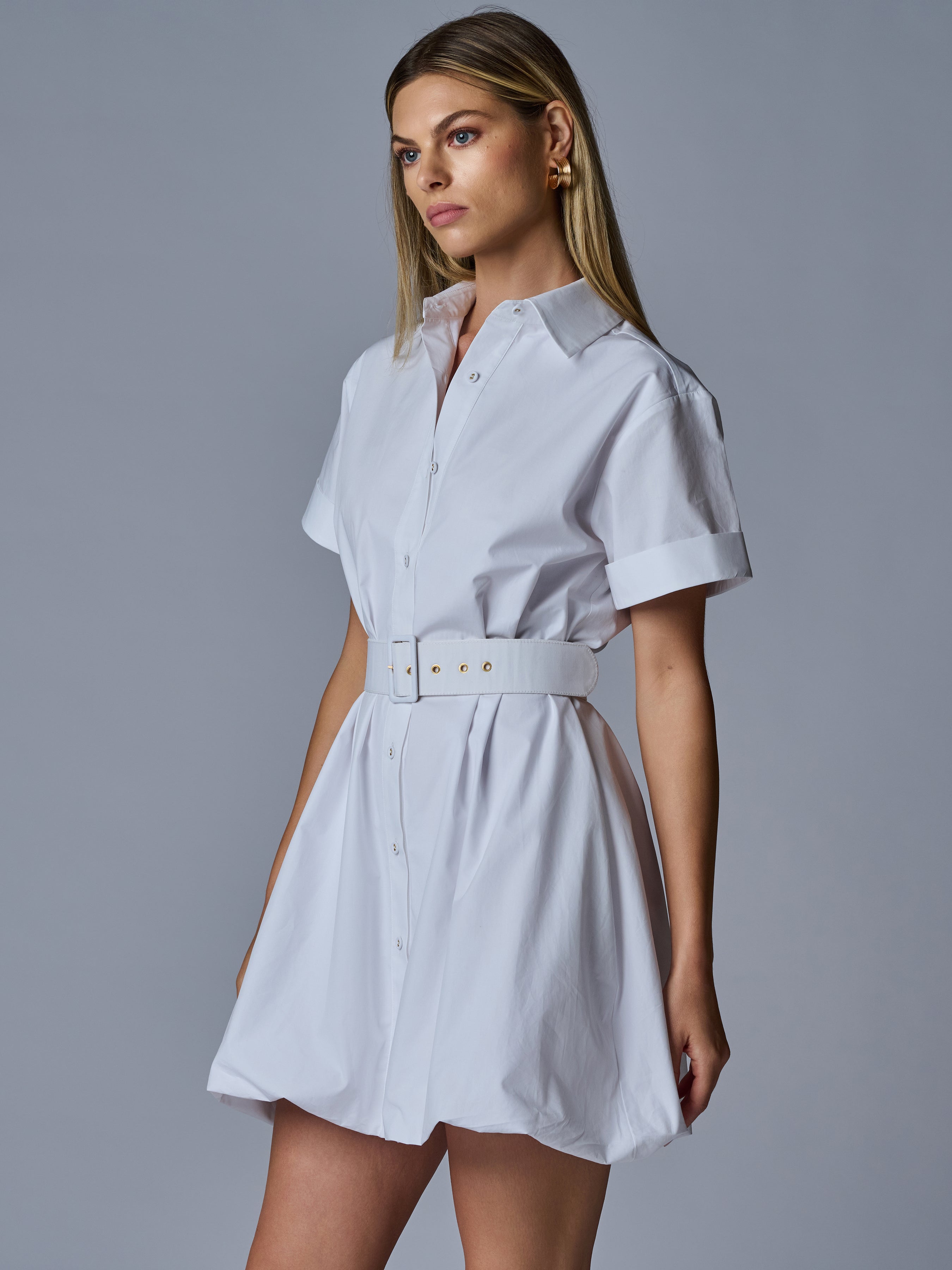 HARLOW DRESS - WHITE