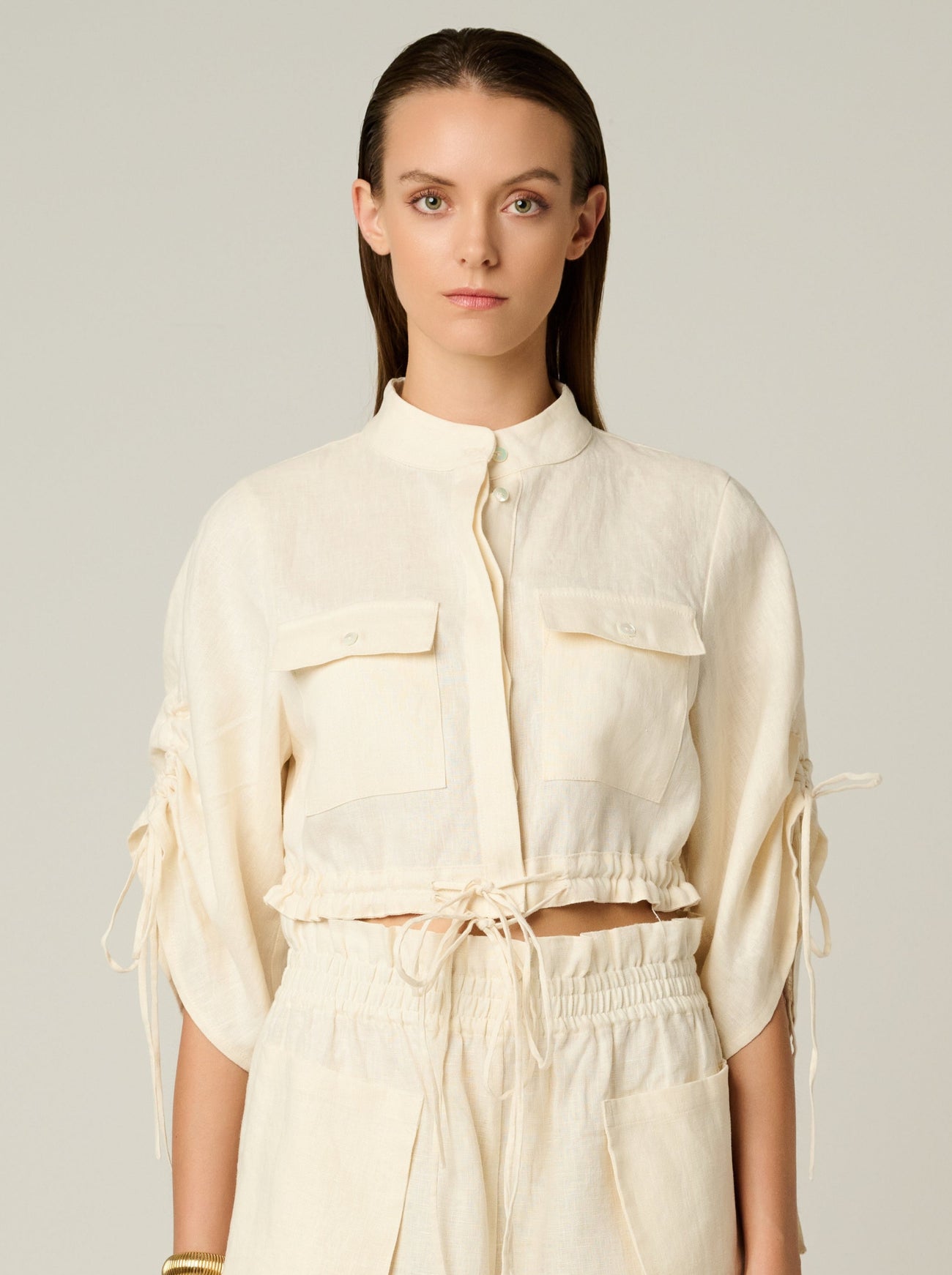 Black Rayon Top - Evara main image 0