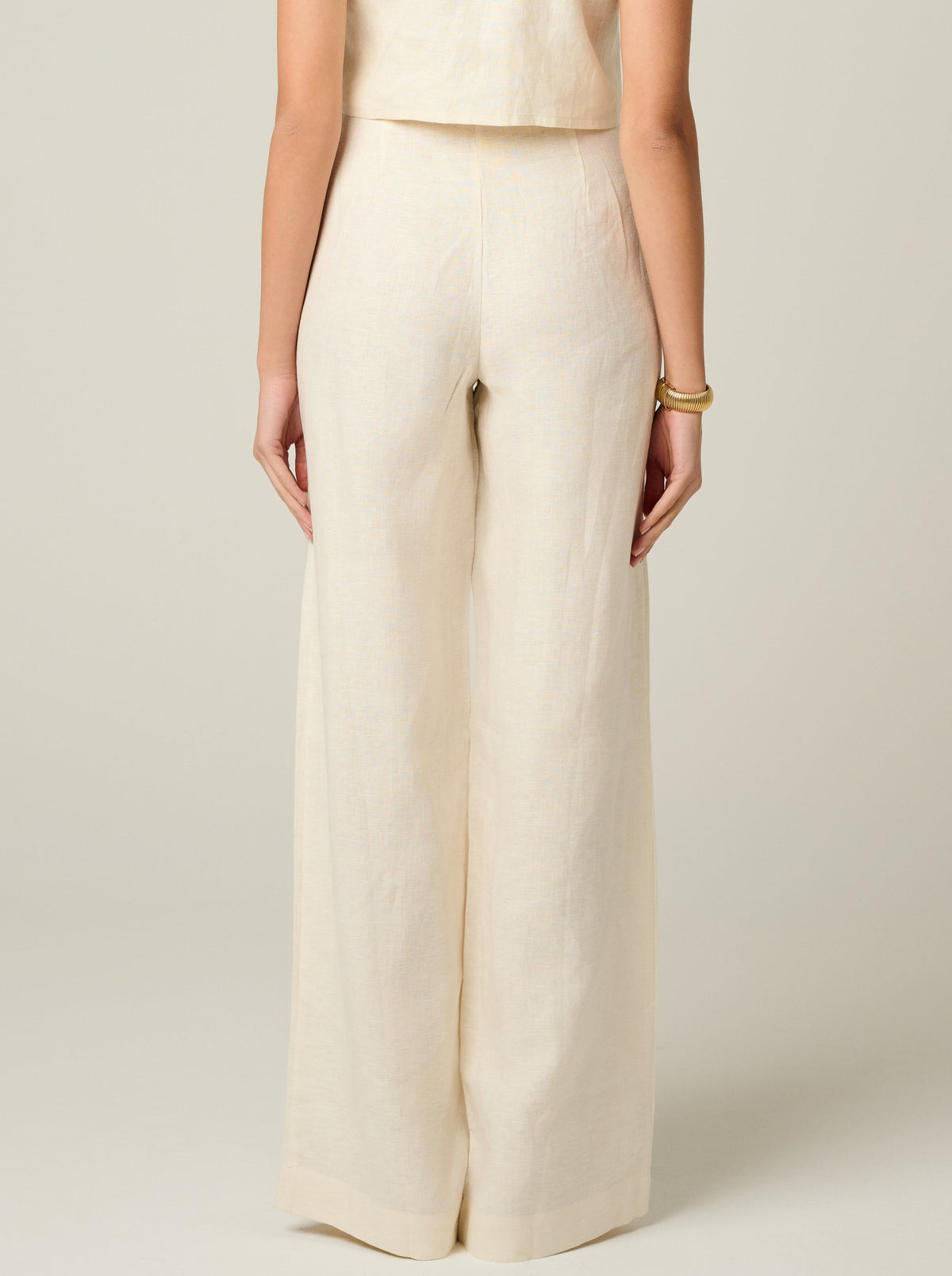Katie J ivory soft pant main image 0