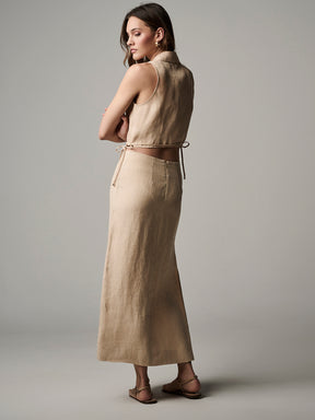 CRAWFORD MIDI SKIRT