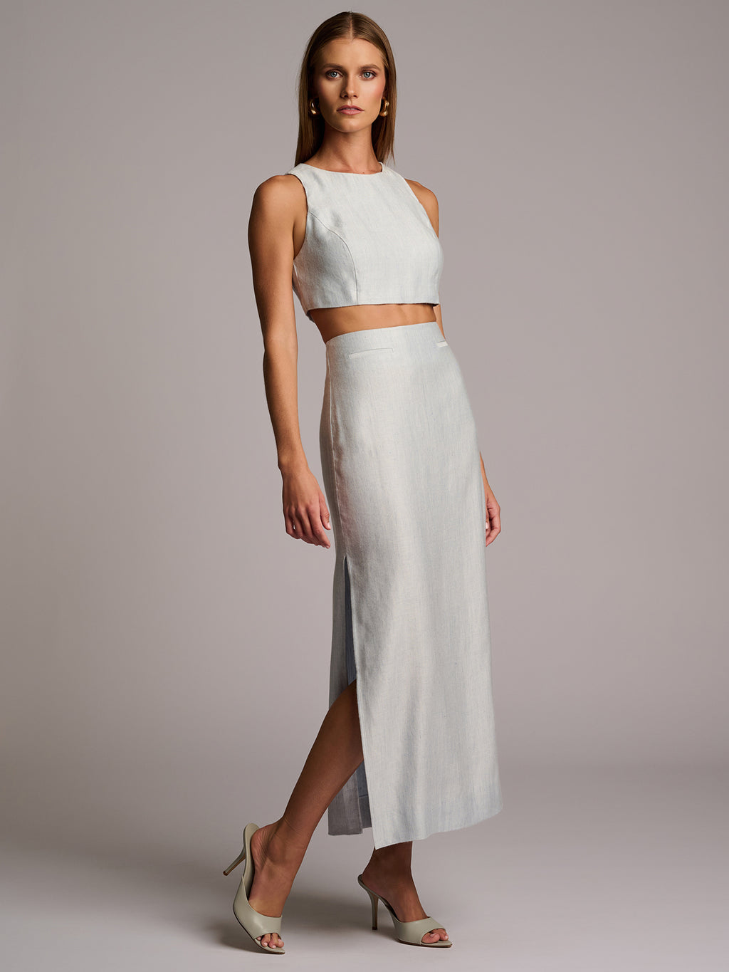 CRAWFORD MIDI SKIRT
