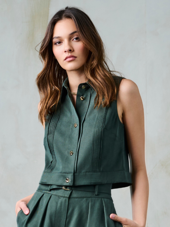 VERA TOP IN TENCEL
