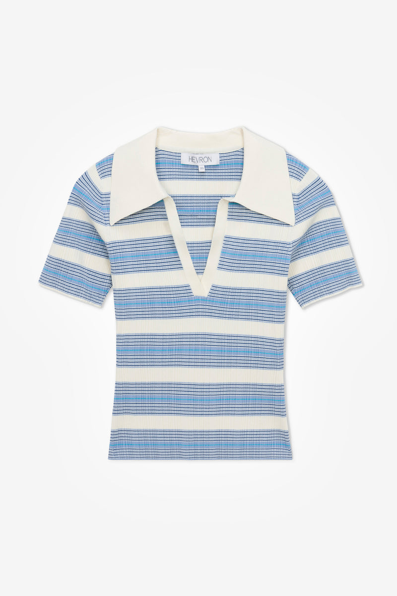 DAISY KNIT POLO