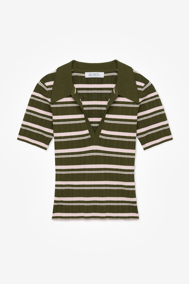 DAISY KNIT POLO