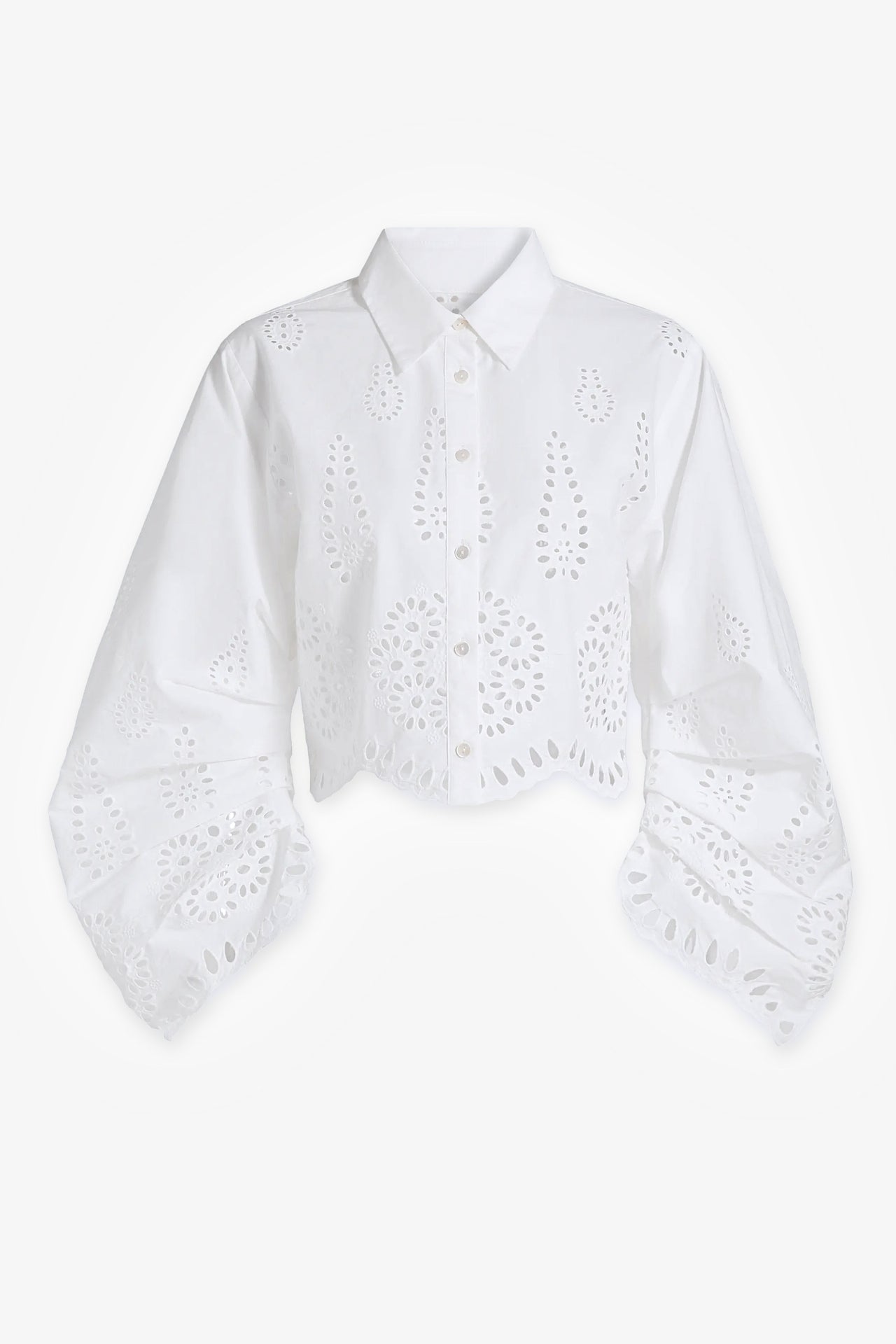 RAQUEL TOP IN EYELET