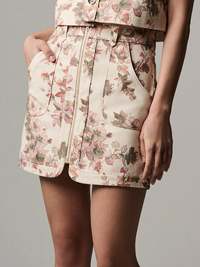 NORA SKIRT IN PRINT